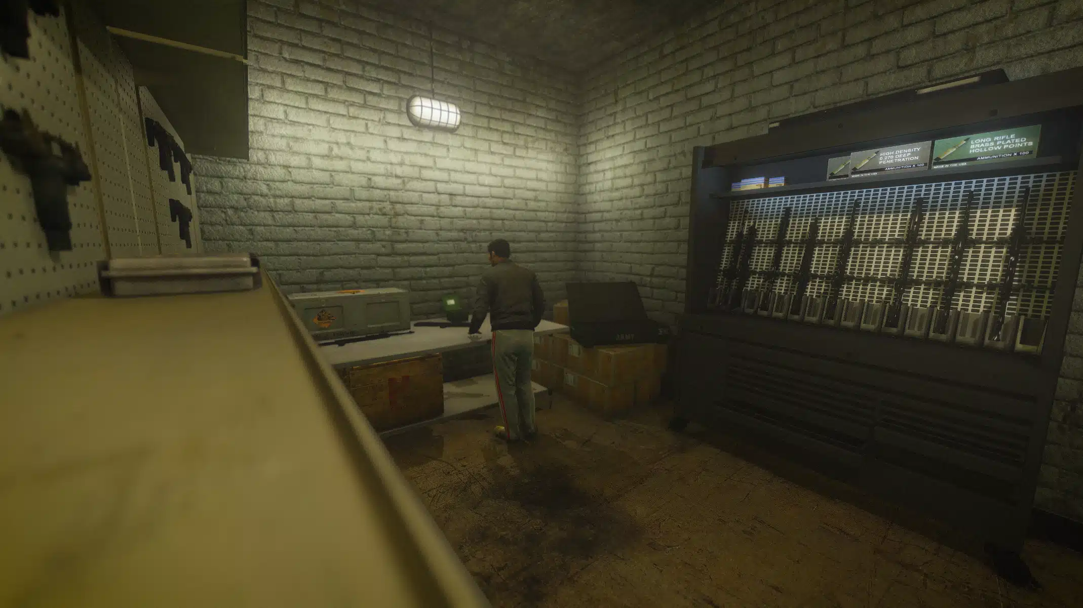 Peyote Casino Vinewood Boulevard view of the illuminated shop front, GTA V FiveM Interior MLO