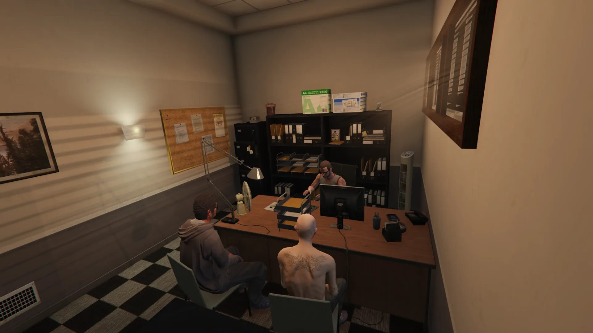 Up-n-Atom Grapeseed manager office GTA V FiveM Interior MLO
