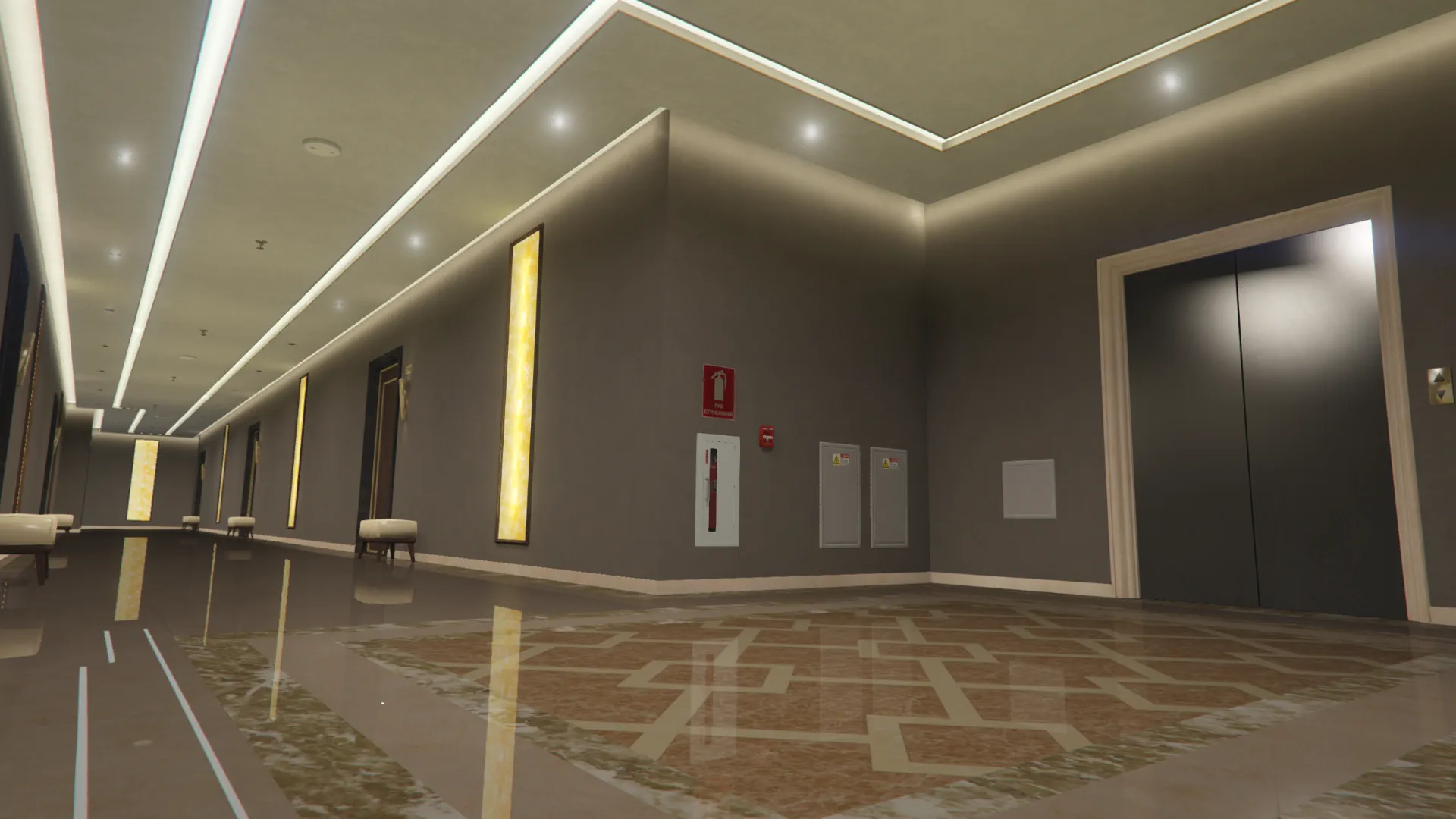 Von Crastenburg Hotel corridor GTA V FiveM Interior MLO